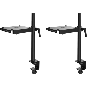 Wavebone Gemini Height-Adjustable Table Top Studio Monitor Stands (PAIR)