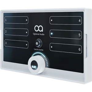 Optimal Audio ZonePad 1 Single zone wall controller