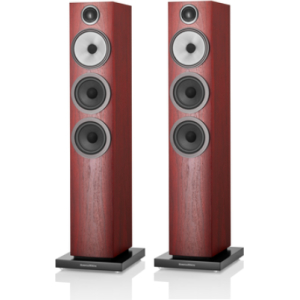 Bowers & Wilkins 704 S33-Way Floorstanding Loudspeaker, Rosenut - Pair