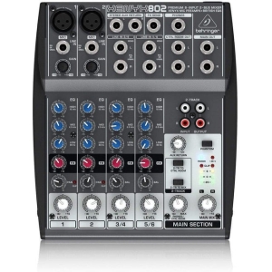 Behringer 802 Mixer Audio 6 CH (2Mono & 2 Stereo)