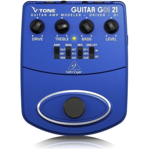Behringer GDI21 Guitar Effects Pedal Preamps/Stomp Boxes w/ DI recording output