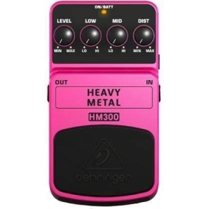 Behringer HM300 Guitar Effects Pedal Heavy Metal Destortion