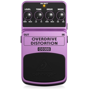Behringer OD300 Guitar Effects Pedal 2-Mode Overdrive/Distortion