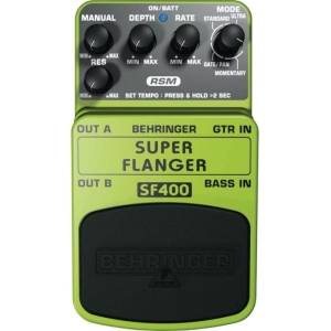 Behringer SF400 Guitar Effects Pedal Super Flanger