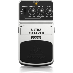 Behringer UO300 Guitar Effects Pedal 3-Mode Octaver