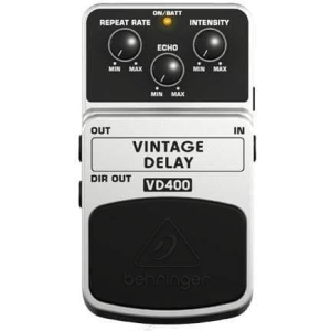 Behringer VD400 Guitar Effects Pedal Vintage Delay