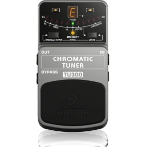 Behringer TU300 Guitar Effects Pedal Ultimate Guitar / Bass Tuner
