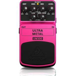 Behringer UM300 Guitar Effects Pedal Ultra Metal Stomp Box