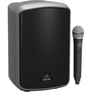 Behringer MPA100BT Portable PA System 100W RMS With Bluetooth, One USB Wireless Microphone