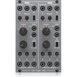 Behringer 112DUALVCO Analog Dual VCO Module w/ controls & switches