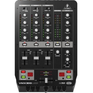 Behringer VMX300USB Mixer DJ 3 Ch w/ 3Band EQ
