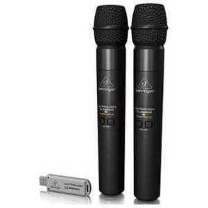 Behringer ULM202USB Microphone Wireless Digital w/ 2HH Mic. & Dual-Mode USB Receiver
