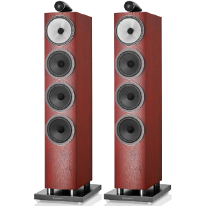 Bowers & Wilkins 702 S3 3-Way Floorstanding Loudspeaker, Rosenut - Pair