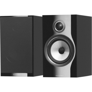 Bowers & Wilkins 706 S2 2-Way Premium HiFi Standmount Loudspeaker, Gloss Black - Pair