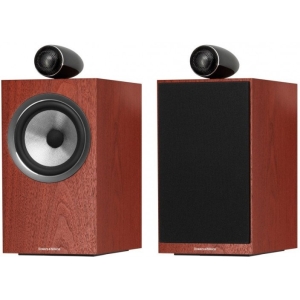 Bowers & Wilkins 705 S3 2-Way Premium HiFi Standmount Loudspeaker, Rosenut - Pair