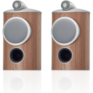 Bowers & Wilkins 805 D4 Studio-Grade Diamond Standmount Loudspeaker, Satin Walnut - Pair