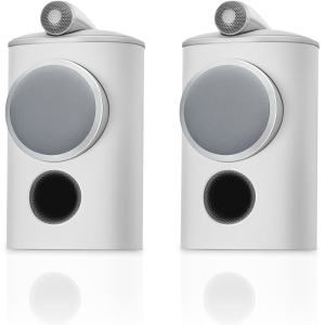 Bowers & Wilkins 805 D4 Studio-Grade Diamond Standmount Loudspeaker, White - Pair