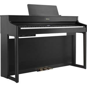 Roland HP704-CH + KSH704/2CH Digital Piano Charcoal Black