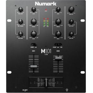 Numark M101USBBLACK 2-Channel All Purpose mixer w/ USB