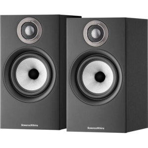 Bowers & Wilkins 607 S2 Anniversary Edition 2-Way Standmount Loudspeaker, Black - Pair