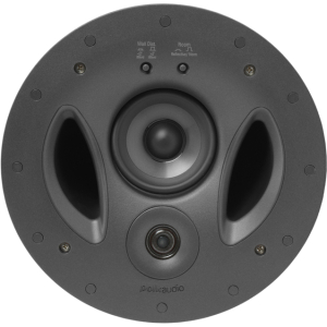 Polk Audio 90-RT Premium Three-Way In-Ceiling Speaker with 9″ Driver-Single