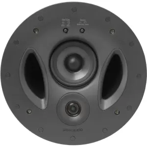 Polk Audio 90-RT Premium Three-Way In-Ceiling Speaker with 9″ Driver-Single