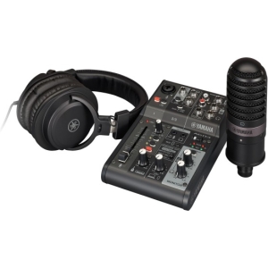 Yamaha Ag03Mk2 Lspk Live Streaming Pack - Black