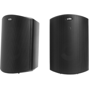 Polk Audio ATRIUM5BK Outdoor Speakers with 5.25″ Drivers – Black(Pair)