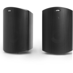 Polk Audio ATRIUM6BK Outdoor Speakers with 5.25″ Drivers – Black(Pair)