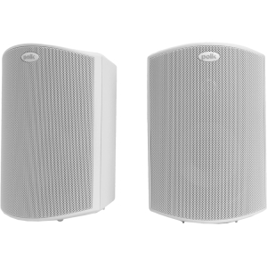 Polk Audio ATRIUM6WT Outdoor Speakers with 5.25″ Drivers – White(Pair)