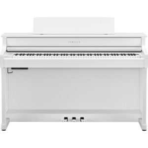 Yamaha Clavinova Clp-845 Wh Digital Piano With Bench - White