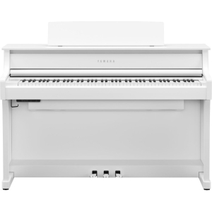 Yamaha Clavinova Clp-875 Wh Digital Piano With Bench - White