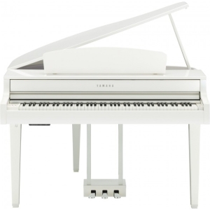 Yamaha Clavinova Clp-765Gp Wh Digital Piano With Bench - White