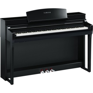 Yamaha Clavinova Csp-255 Pe Digital Piano With Bench - Polished Ebony