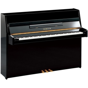 Yamaha Ju109 Pe Upright Piano  - Polished Ebony