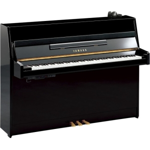 Yamaha  Ju109 Sc3 Upright Silent Piano Pe - Polished Ebony