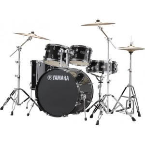 Yamaha Rydeen Drum Kit Rdp2F5Blg Black Glitter Without Hardware