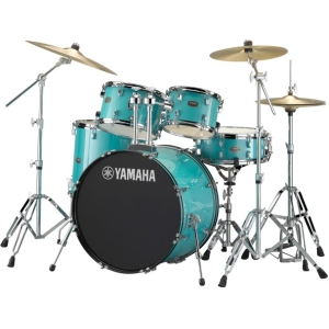 Yamaha Rdp2F5 Rydeen Drum Kit - Turquoise Glitter Without Hardware