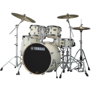 Yamaha Sbp2F5Pw Stage Custom Birch Drum Shell Pack - Classic White (Without Hardware)