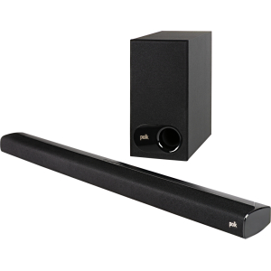 Polk Audio SIGNAS2 Sound Bar with wireless Subwoofer – Black