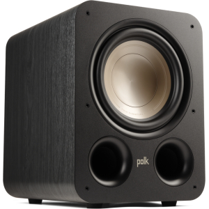 Polk Audio SIGS10SUBELBK Signature Elite Subwoofer – Black (Single)