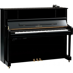 Yamaha Ju109 Sc2 Upright Silent Piano Pe - Polished Ebony