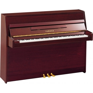 Yamaha Ju109 Pm Upright Piano - Polished Mahogany
