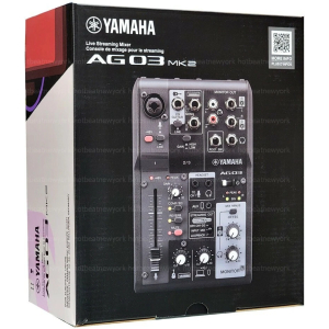 Yamaha Ag03Mk2 Live Streaming Mixer - Black